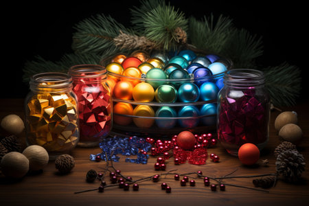 Christmas Colors - Generative AIの素材