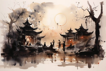 Nutcracker Ballet Rehearsals - Generative AIの素材