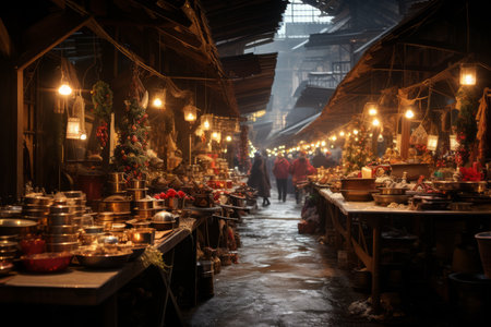 Yuletide Markets - Generative AIの素材