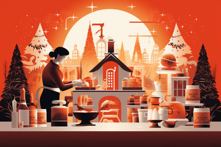 Christmas Baking Traditions - Generative AIの素材