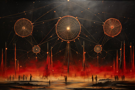 Gossamer-Woven Dreamcatchers - Generative AIの素材