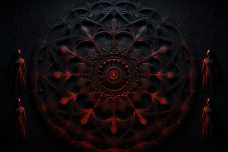 Elusive shadow walkers, slipping through the darkness and leaving no trace behind - Generative AIの素材