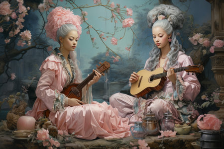 Enigmatic soul weavers - Generative AIの素材