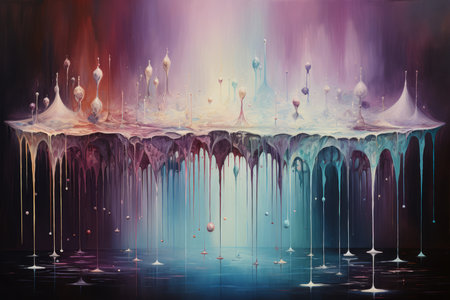 Harmonious celestial harmonicas - Generative AIの素材