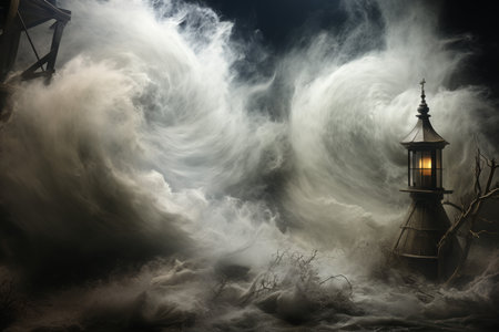 Whirling storm sirens - Generative AIの素材