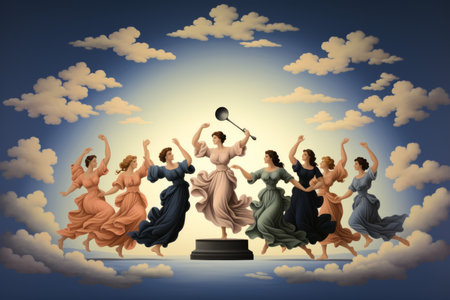 Whirling storm sirens - Generative AIの素材