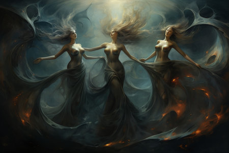 Whirling storm sirens - Generative AIの素材