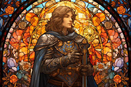 Holy paladin - Generative AIの素材