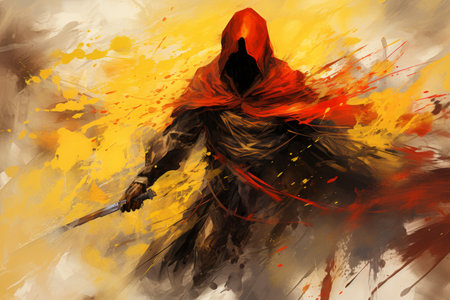 Deadly assassin - Generative AIの素材