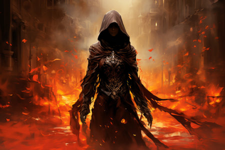 Deadly assassin - Generative AIの素材