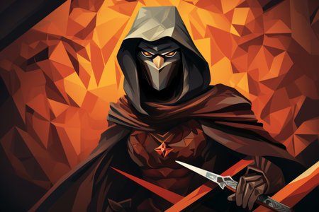 Deadly assassin - Generative AIの素材