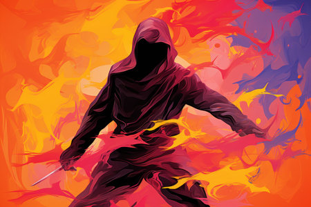 Deadly assassin - Generative AIの素材