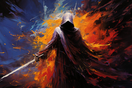Deadly assassin - Generative AIの素材