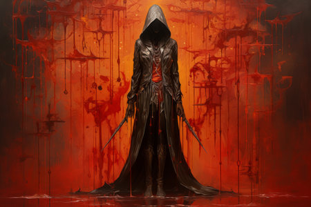 Deadly assassin - Generative AIの素材