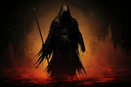 Deadly assassin - Generative AIの素材