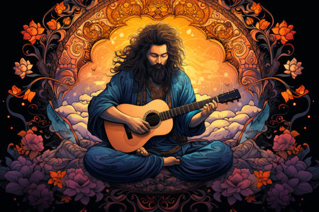 Charismatic bard - Generative AIの素材