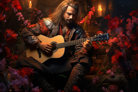 Charismatic bard - Generative AIの素材