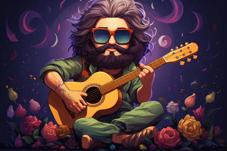 Charismatic bard - Generative AIの素材