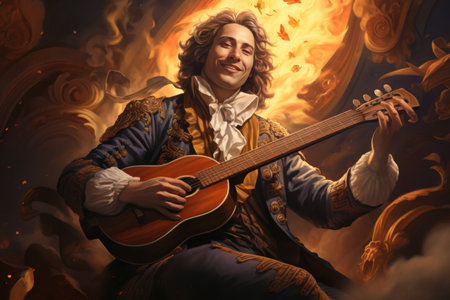 Charismatic bard - Generative AIの素材