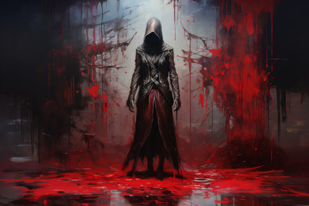 Deadly assassin - Generative AIの素材