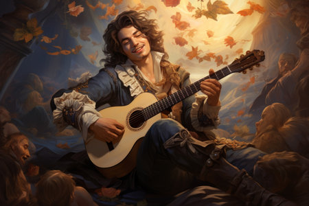 Charismatic bard - Generative AIの素材