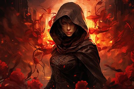 Deadly assassin - Generative AIの素材