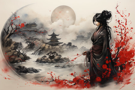 Deadly assassin - Generative AIの素材