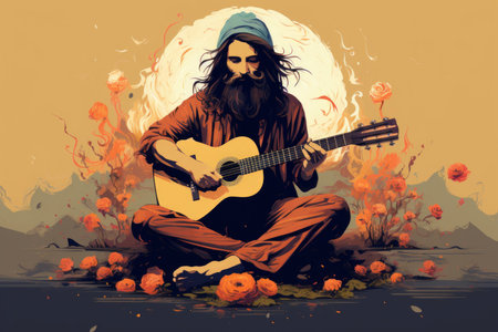 Charismatic bard - Generative AIの素材