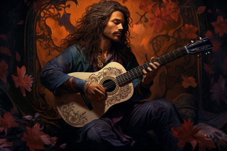 Charismatic bard - Generative AIの素材