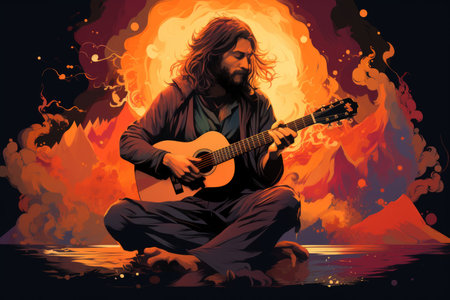 Charismatic bard - Generative AIの素材