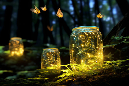 Fireflies - Generative AIの素材