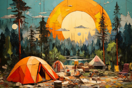 Summer camp - Generative AIの素材