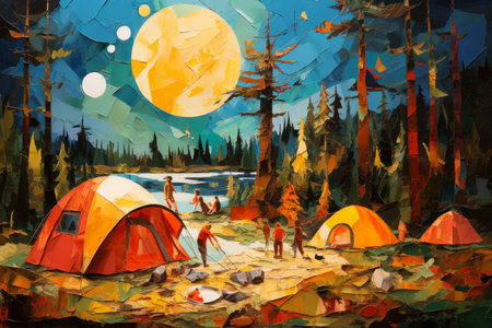Summer camp - Generative AIの素材