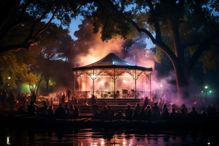 Outdoor concerts - Generative AIの素材