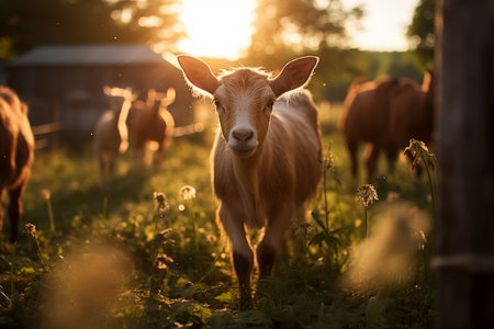 Summer farm life - Generative AIの素材