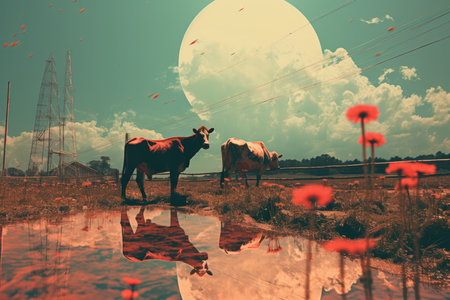 Summer farm life - Generative AIの素材