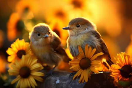 Summer wildlife photography - Generative AIの素材