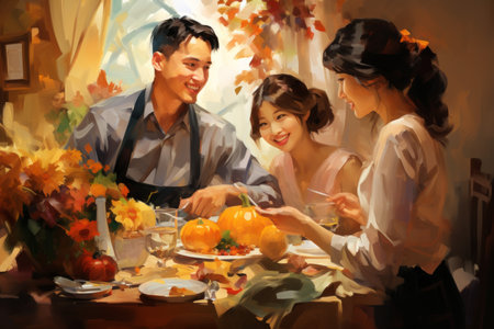 Thanksgiving - Generative AIの素材