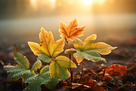 Crisp mornings - Generative AIの素材