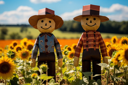 Scarecrows - Generative AIの素材