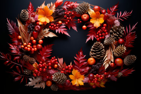 Wreaths and garlands - Generative AIの素材