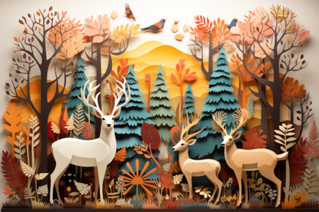 Local wildlife - Generative AIの素材