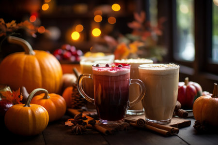 Seasonal drinks - Generative AIの素材