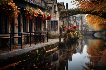 Historic villages - Generative AIの素材