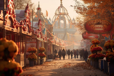 Autumn fairs - Generative AIの素材