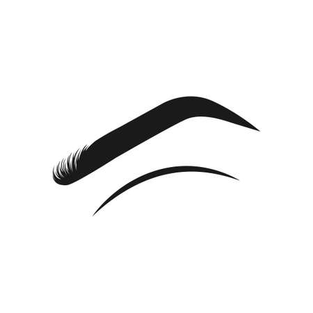 Eyelashes Logo Icon Template Vectorのイラスト素材