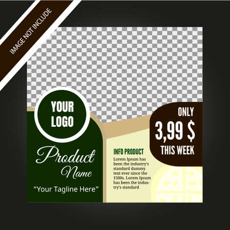 Promotion Product with Price Display suitable for salesのイラスト素材