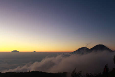 sunrise at prau mountain
