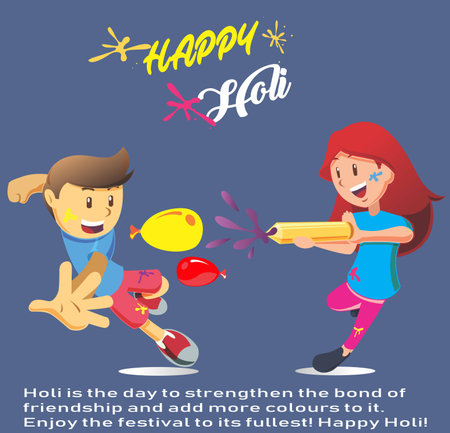 Happy Holi Imgageの写真素材