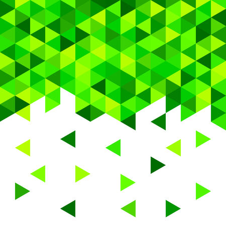 Geometric mosaic pattern from blue triangle texture, abstract background illustrationのイラスト素材